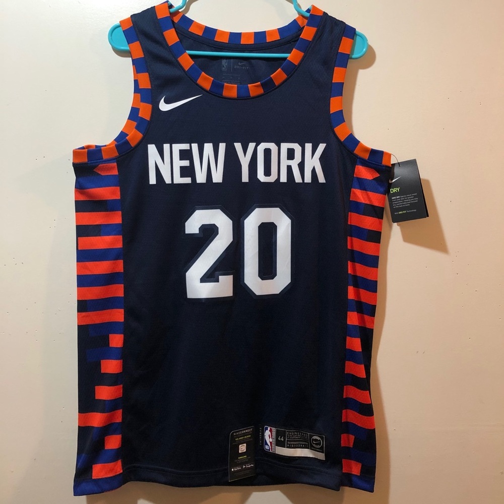 Nike, New York Knicks, Kevin Knox, Swingman Jersey